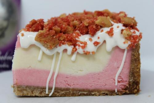 Strawberry Krunch Cheesecake 
